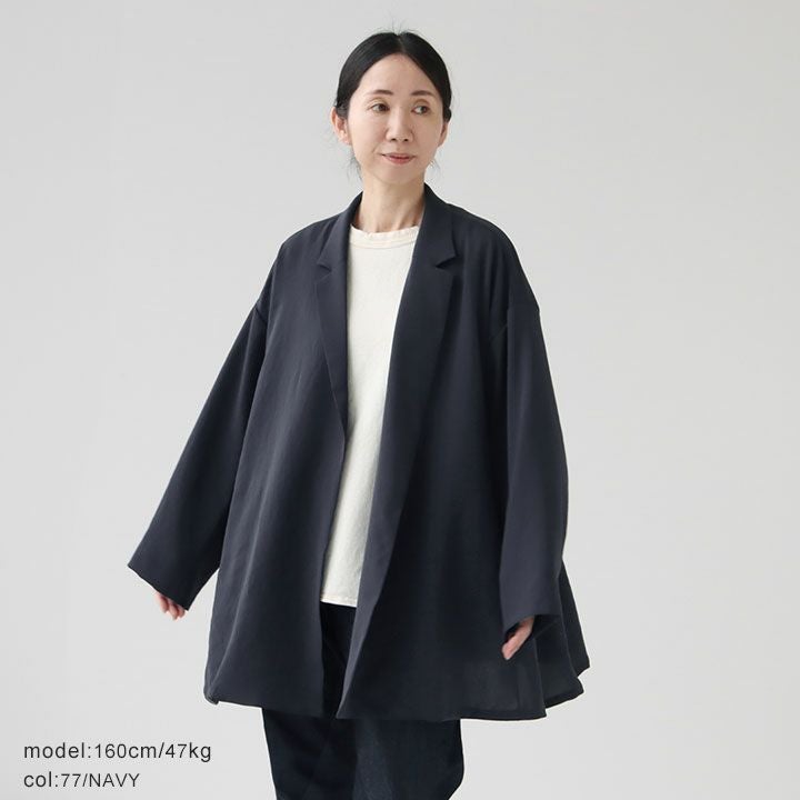 mizuiro ind ミズイロインド｜テーラードシャツジャケット 3-230103の