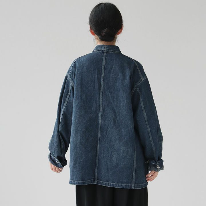 chimala チマラ)｜アモスケイグ セルヴィッジ デニム チョア