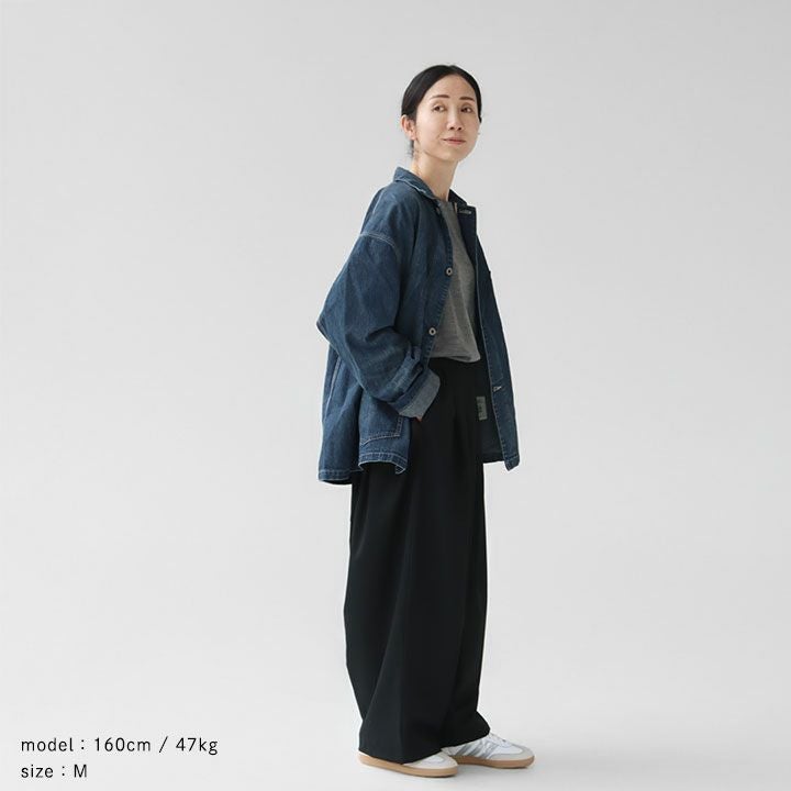 chimala チマラ)｜アモスケイグ セルヴィッジ デニム チョア