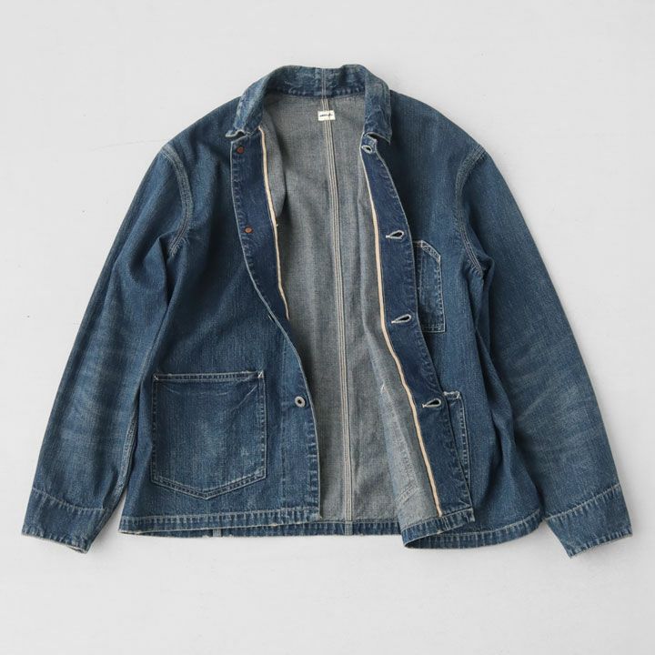 chimala チマラ)｜アモスケイグ セルヴィッジ デニム チョア