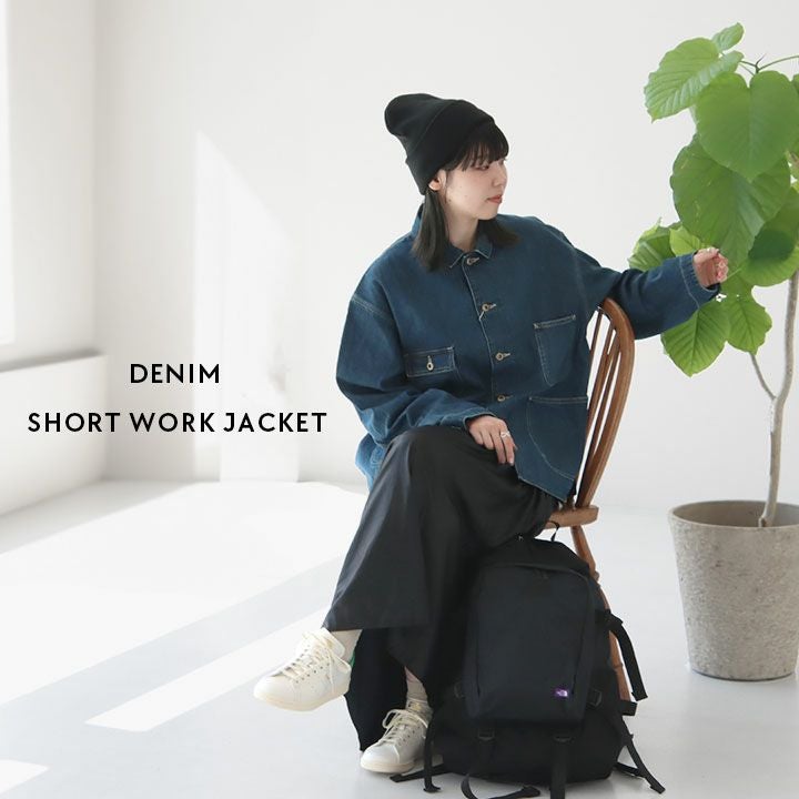 chimala(チマラ) デニム ショート ワークジャケット (CS38-JT13)の通販