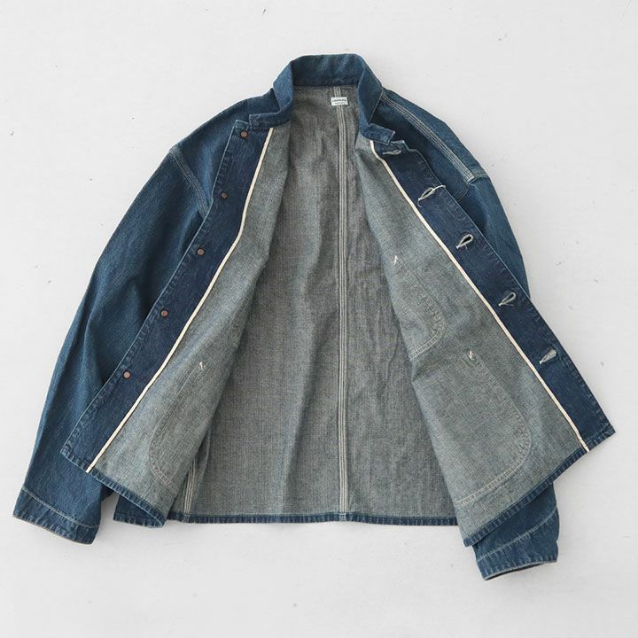 chimala(チマラ) デニム ショート ワークジャケット (CS38-JT13)の通販
