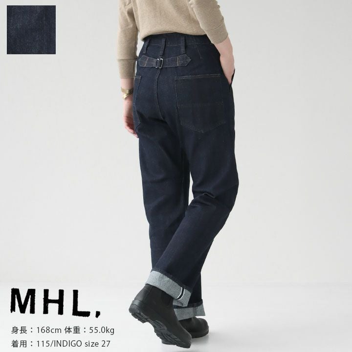MHL.(エムエイチエル) CANTON デニム パンツ(595-4240502)の通販｜NEWS