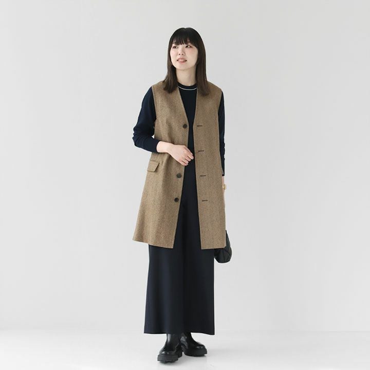 MACPHEE(マカフィー) 2WAYストレッチ ワイドパンツ(12-04-44-04102)の