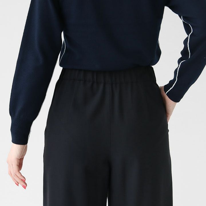 MACPHEE(マカフィー) 2WAYストレッチ ワイドパンツ(12-04-44-04102)の