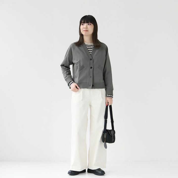 MHL.(エムエイチエル) WORN COTTON ジャージカーディガン(595-4269512