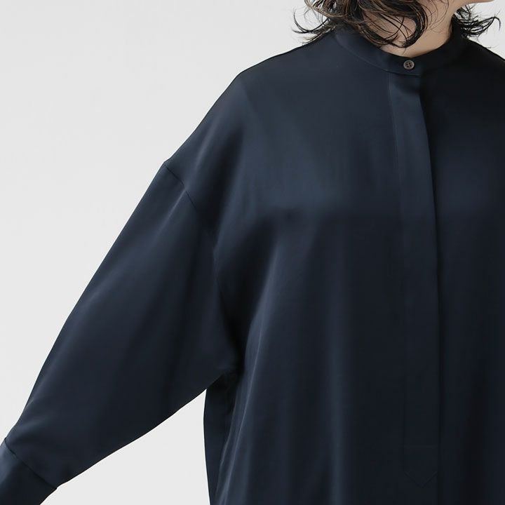 SACRA(サクラ) トリアセテート サテンシャツ(124619071)の通販｜NEWS