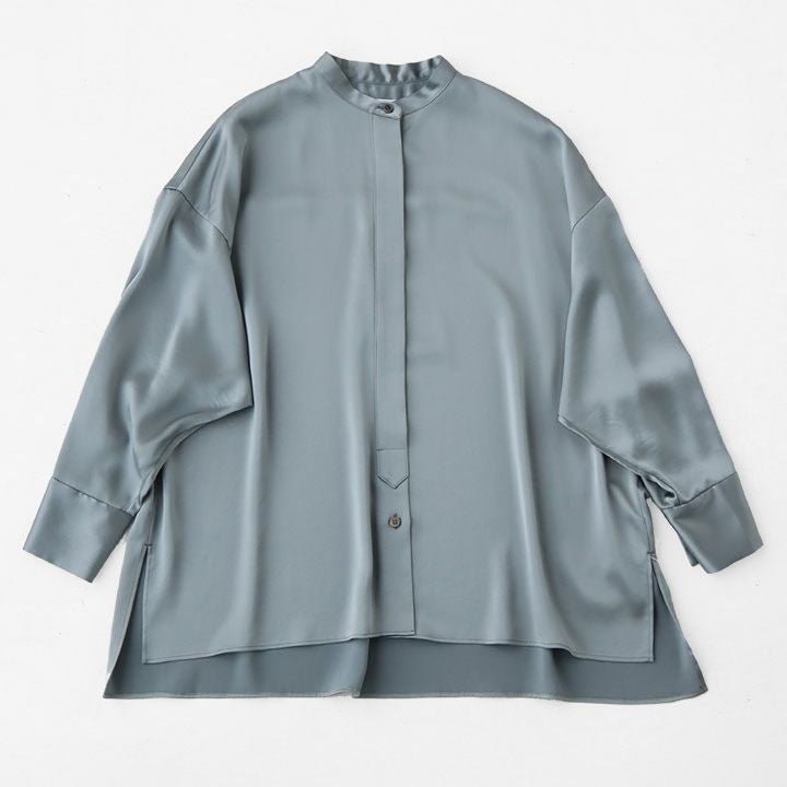 SACRA(サクラ) トリアセテート サテンシャツ(124619071)の通販｜NEWS