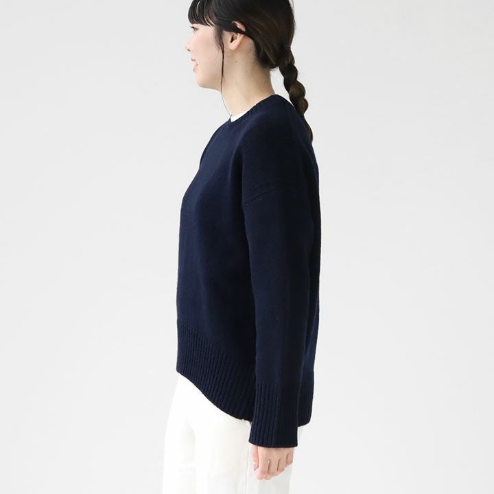 GALERIE VIE(ギャルリー ヴィー) ファインウール クルーネックプル