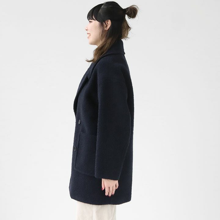 MACPHEE(マカフィー) ブークレーボンディング ダブルブレストコート(12