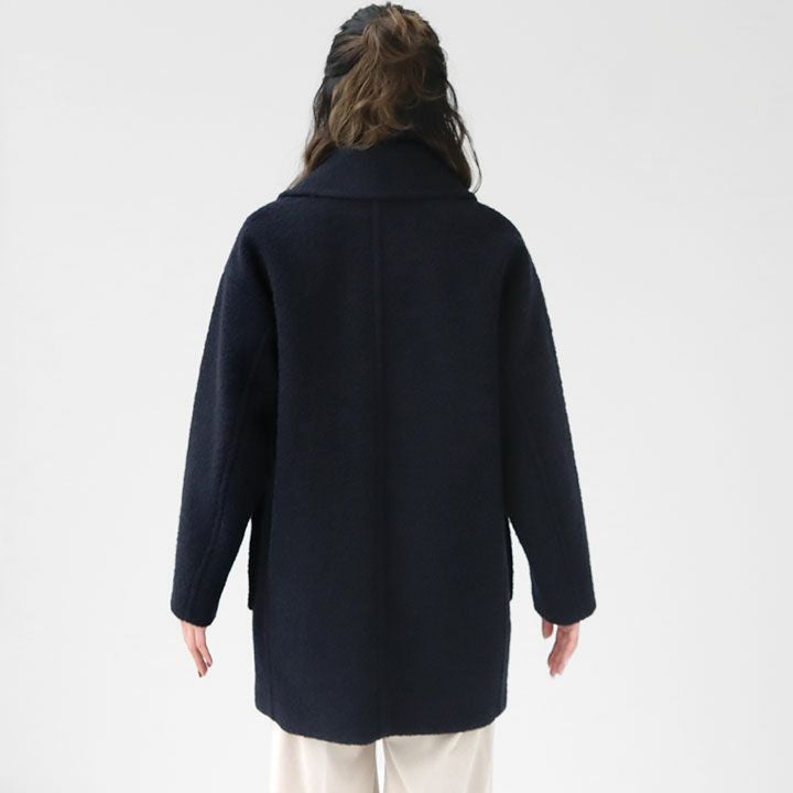 MACPHEE(マカフィー) ブークレーボンディング ダブルブレストコート(12