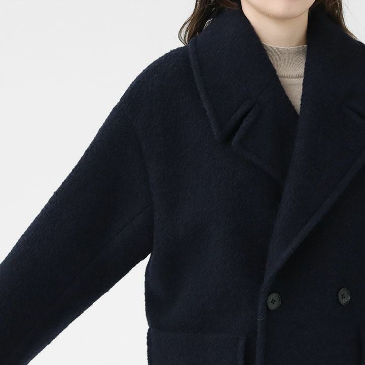 MACPHEE(マカフィー) ブークレーボンディング ダブルブレストコート(12