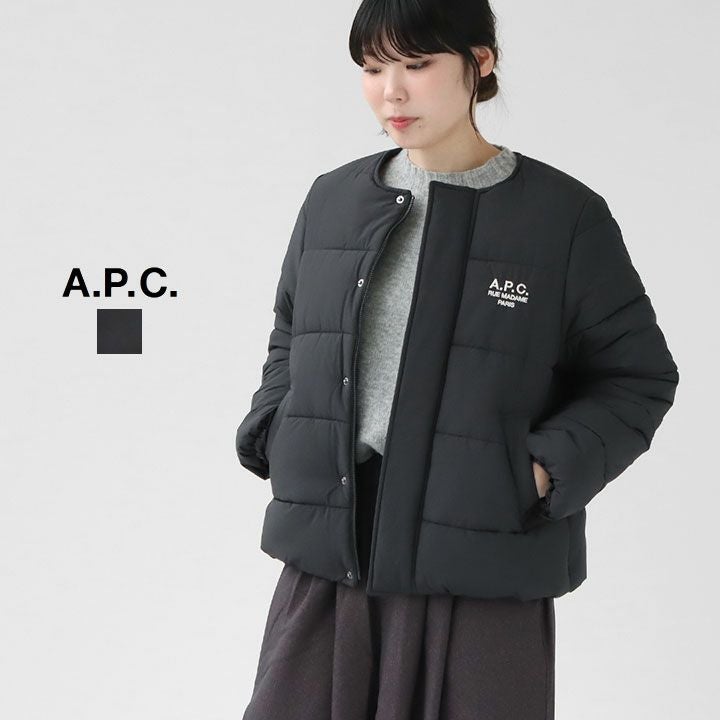 美品　A.P.C. アーペーセー　DENISE ダウンジャケット　黒 Denise ブルゾン｜FEMME ｜A.P.C. | アーペーセー日本公式オンラインストア