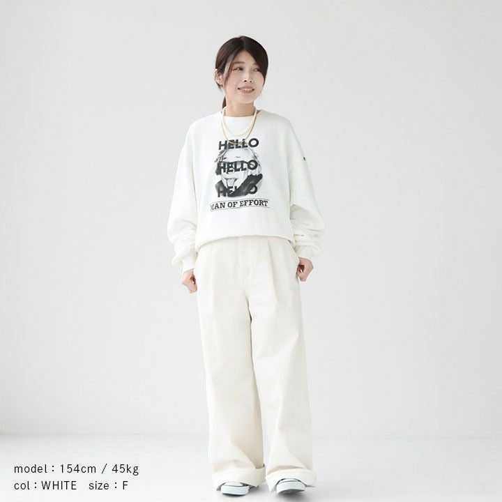 Oblada(オブラダ) HELLO スウェット(S2510CU17)の通販｜NEWS(ニューズ