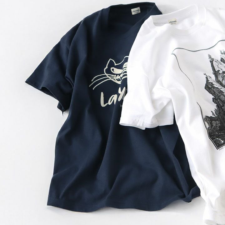 chimala(チマラ) LAZY CAT Tシャツ(CS39-K001CML)の通販｜NEWS