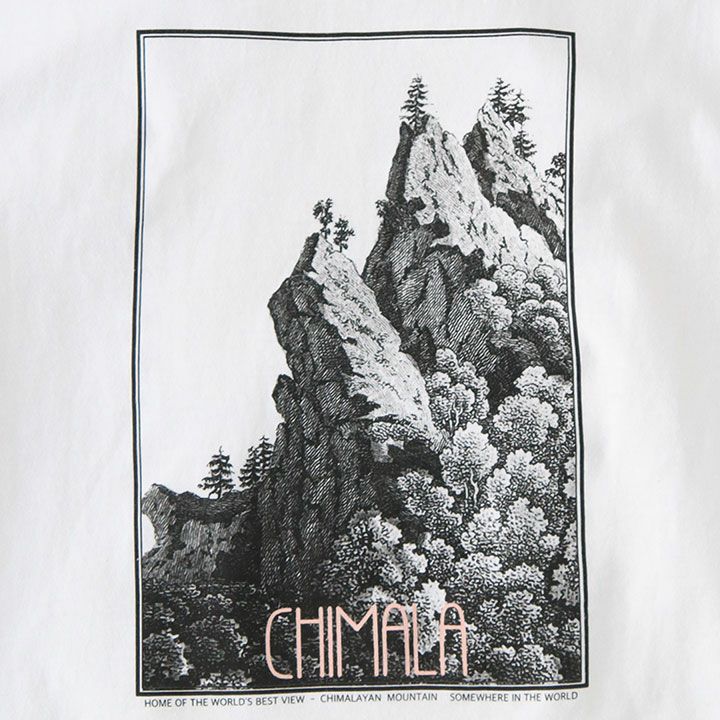 chimala(チマラ) CHIMALA MOUNTAIN Tシャツ(CS39-K002CML)の通販｜NEWS