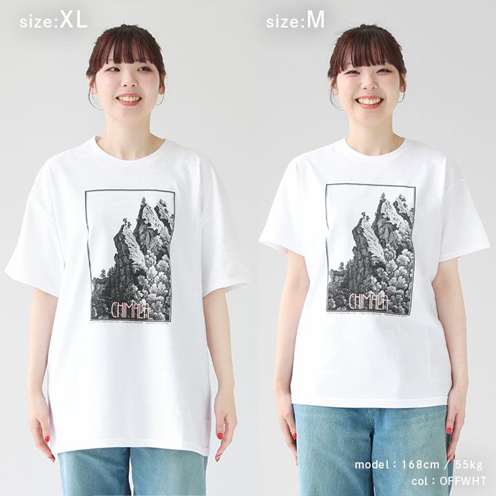 chimala(チマラ) CHIMALA MOUNTAIN Tシャツ(CS39-K002CML)の通販｜NEWS
