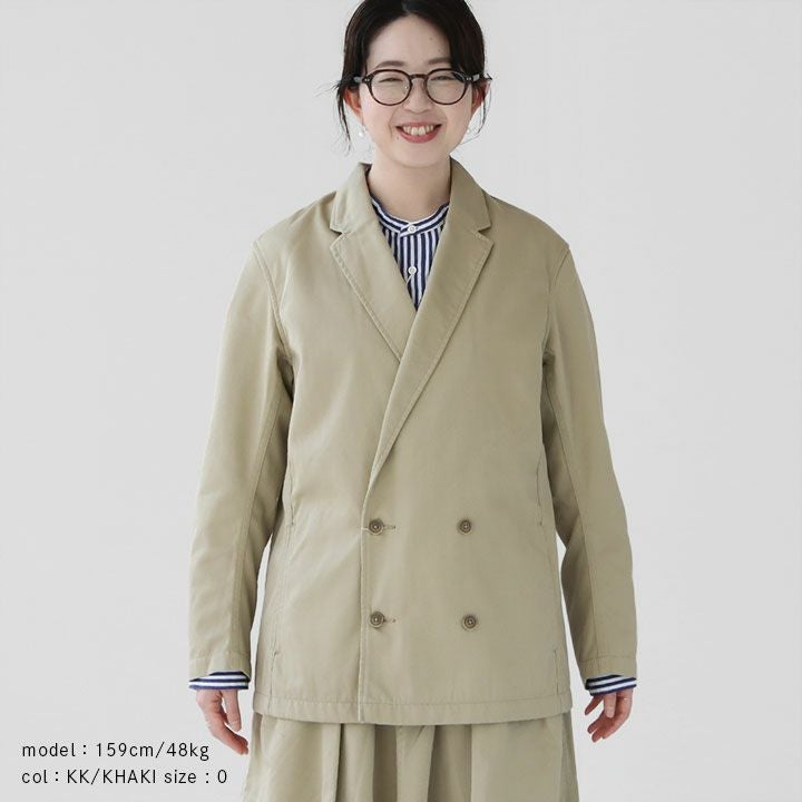 ナナミカ レディース1　nanamica チノジャケットS24FA055 nanamica(ナナミカ) チノジャケット(S24FA055)の通販｜NEWS(ニューズ