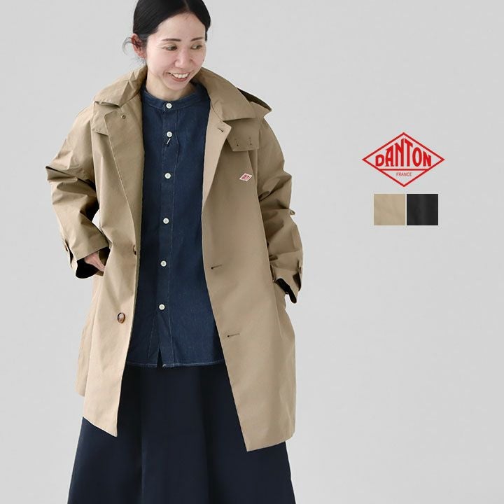 DANTON(ダントン) ショート バルマカーンコート WOMEN(DT-A0648TLY)の