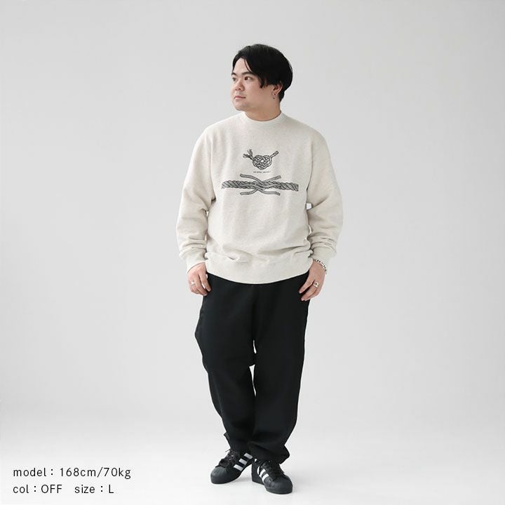 BRU NA BOINNE(ブルーナボイン) ONE WORLD スエット(8460)の通販｜NEWS