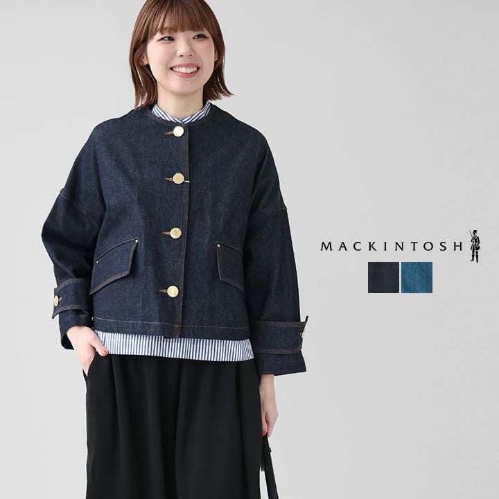 MACKINTOSH マッキントッシュ｜HUMBIE ノーカラーデニムジャケット