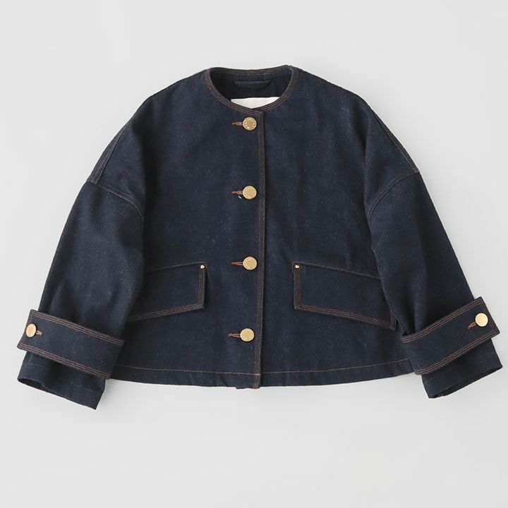 MACKINTOSH マッキントッシュ｜HUMBIE ノーカラーデニムジャケット