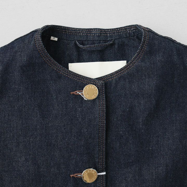 MACKINTOSH マッキントッシュ｜HUMBIE ノーカラーデニムジャケット
