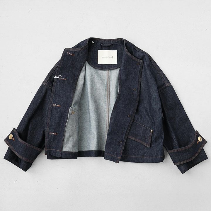 MACKINTOSH マッキントッシュ｜HUMBIE ノーカラーデニムジャケット