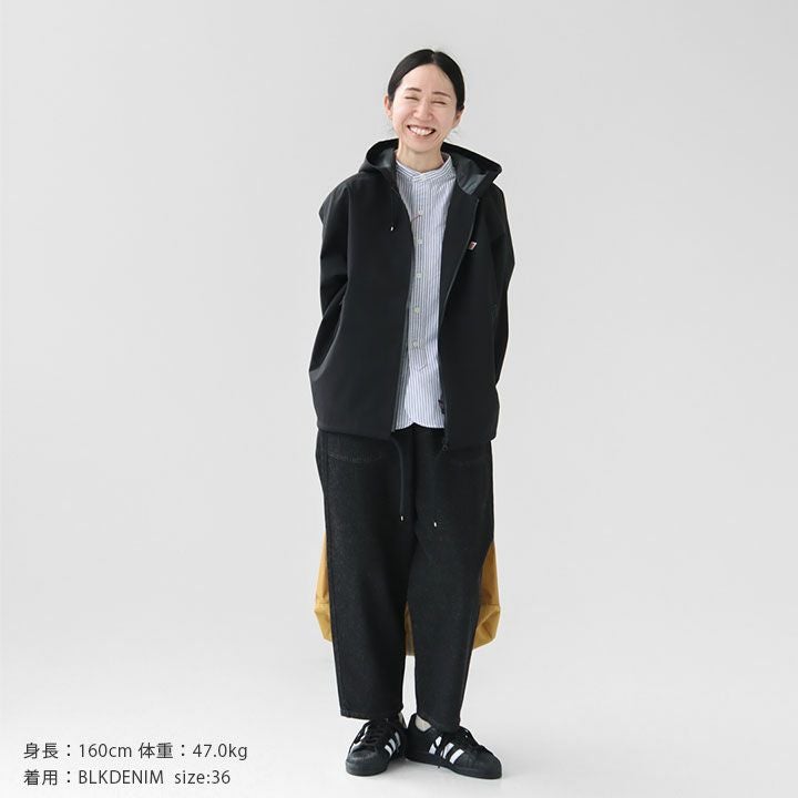 DANTON(ダントン) WOMEN'S ブラックデニム イージーパンツ(JD-2540KBK