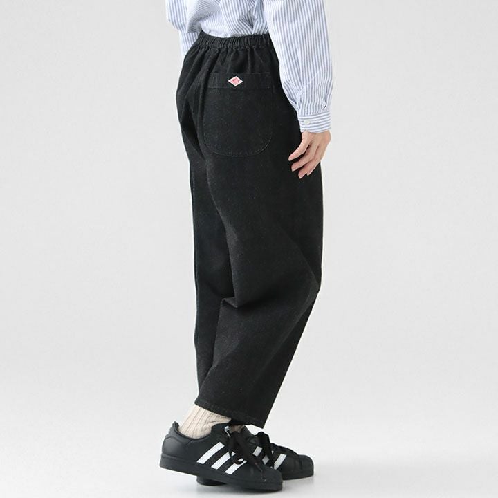DANTON(ダントン) WOMEN'S ブラックデニム イージーパンツ(JD-2540KBK