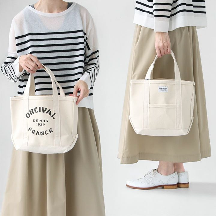ORCIVAL(オーシバル) プリント キャンバストートバッグ 小(OR-H0361KWC