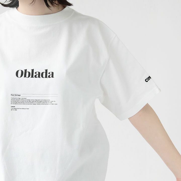 Oblada　NEWS別注 OBLADA ロゴTシャツ Oblada(オブラダ) NEWS別注 OBLADA ロゴTシャツ(OBLADA-NEWST)の通販
