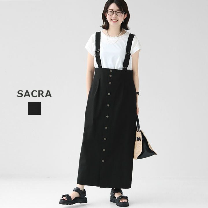 SACRA(サクラ) ハイカウント コットンギャバジン ワンピース(125211041