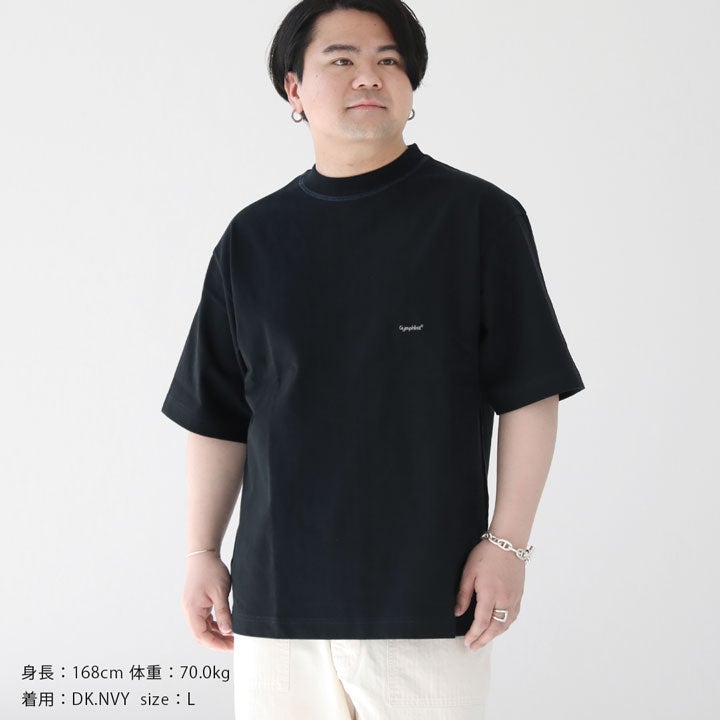 GYMPHLEX ジムフレックス｜ロゴ刺繍 半袖ビッグTシャツ MEN J-9271HWJ