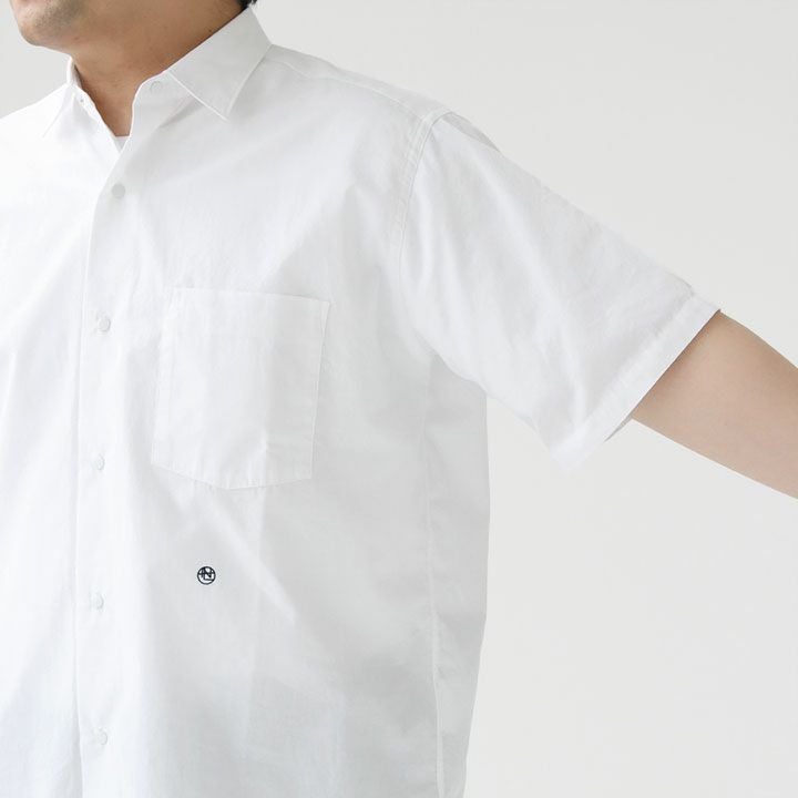 nanamica(ナナミカ) レギュラーカラー ウィンドショートスリーブシャツ