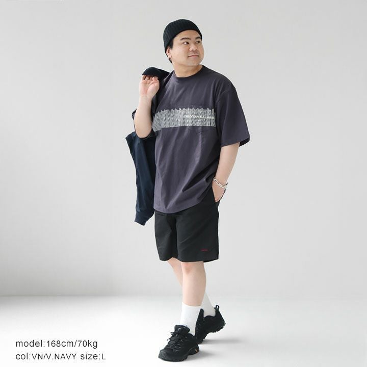 nanamica(ナナミカ) OOAL グラフィック ポケットTシャツ(S25SI021)の