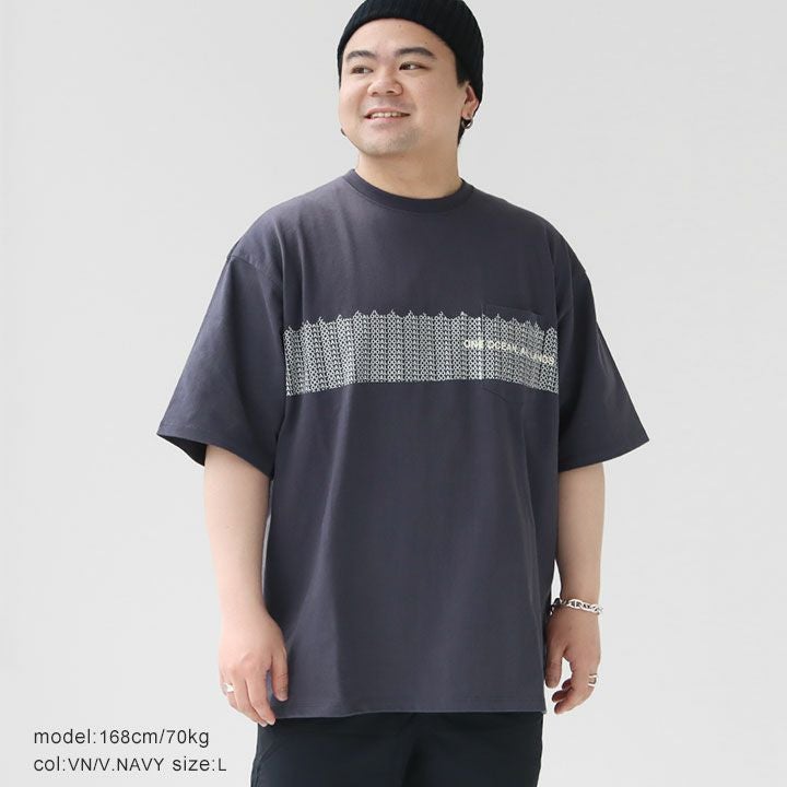 nanamica(ナナミカ) OOAL グラフィック ポケットTシャツ(S25SI021)の