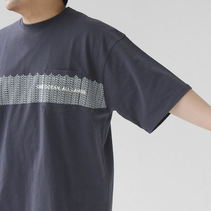 nanamica(ナナミカ) OOAL グラフィック ポケットTシャツ(S25SI021)の