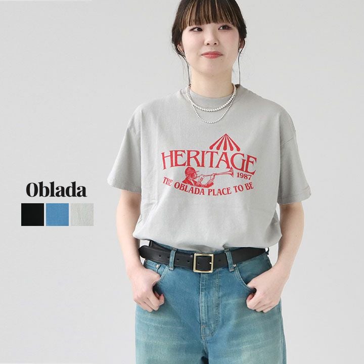 Oblada(オブラダ) HERITAGE Tシャツ(M2510CU11)の通販｜NEWS(ニューズ