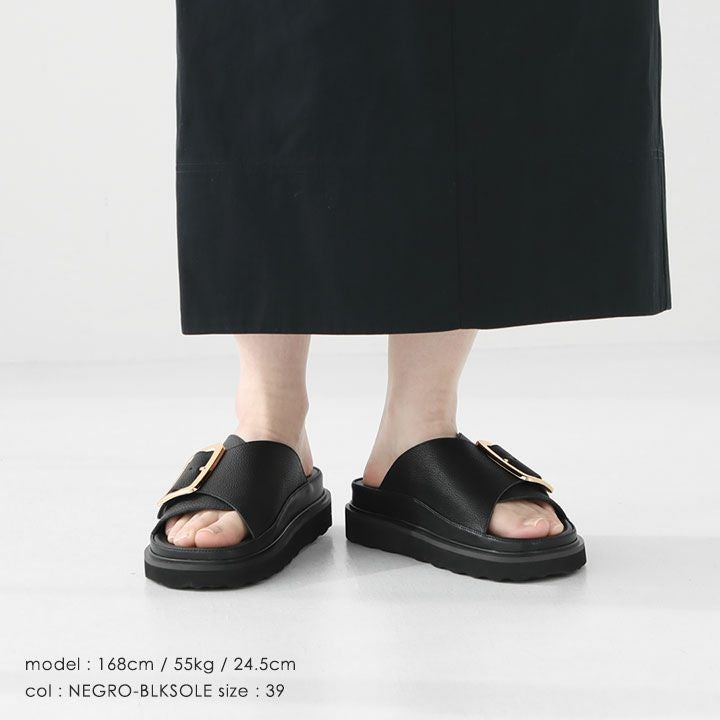 MOHI(モヒ) ビッグバックル ベルトサンダル(GU1-1902466G-MA)の通販