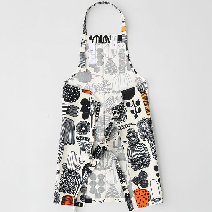 marimekko(マリメッコ) Puutarhurin Parhaat エプロン(52259-74334)の