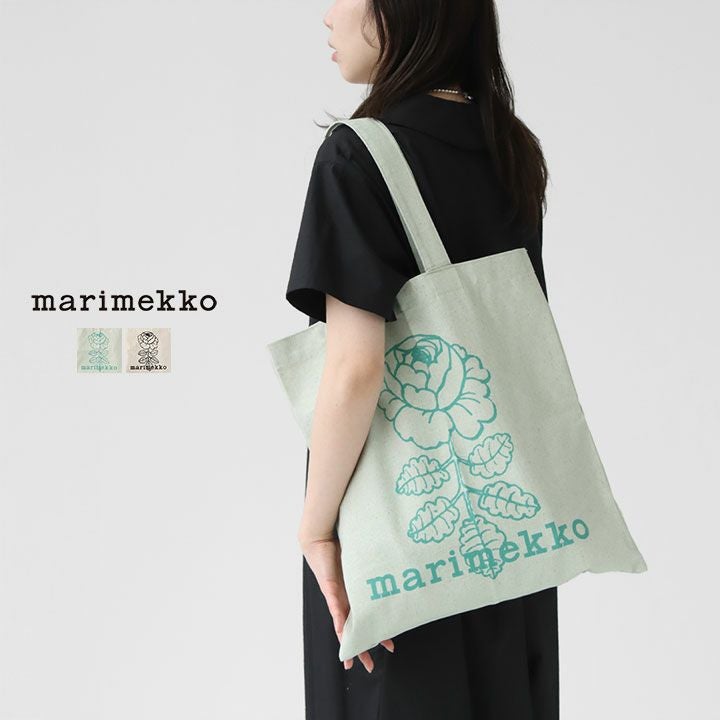 marimekko(マリメッコ) Vankka Vihkiruusu Placement トートバッグ