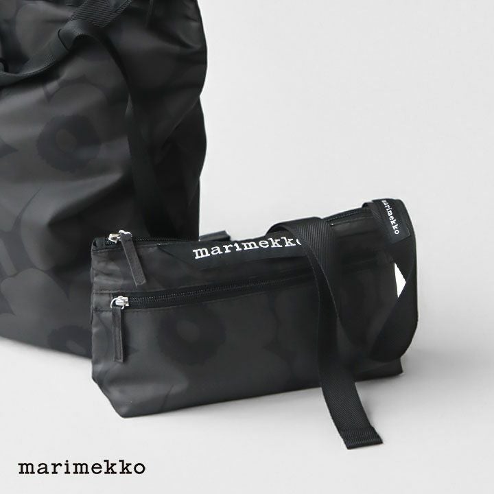 新品未開封　marimekko unikko 黒　エプロン　ポーチ　2点セット marimekko（マリメッコ） 【並行輸入品】ギフトセット ハンドタオル