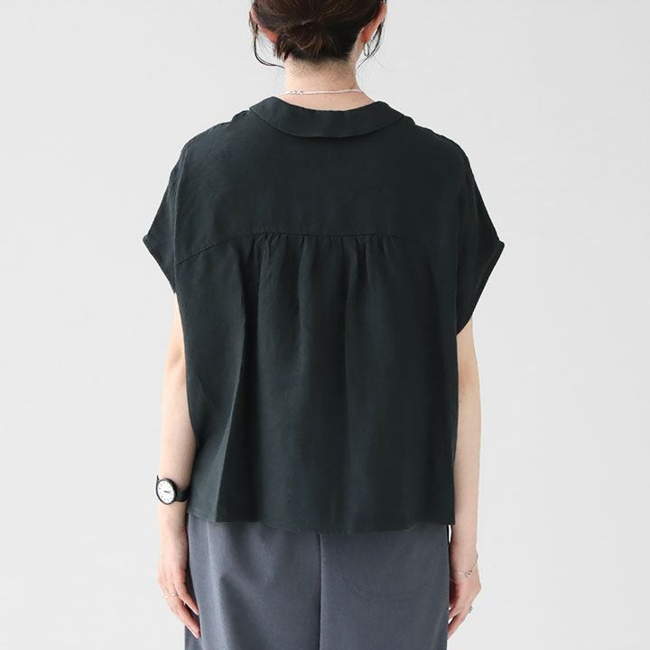 ORCIVAL オーシバル｜リネン ノースリーブシャツ OR-B0360YLMの通販