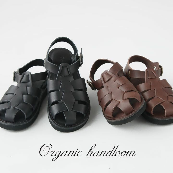 Organic handloom(オーガニックハンドルーム) グルカサンダル/レザー