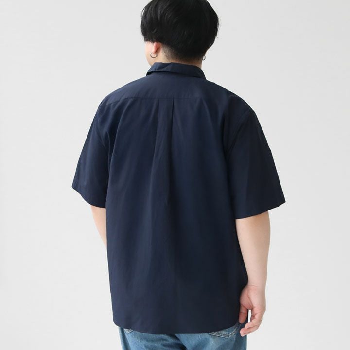 DANTON(ダントン) メンズ コットンポプリン ワークシャツ(DT-B0049CPL