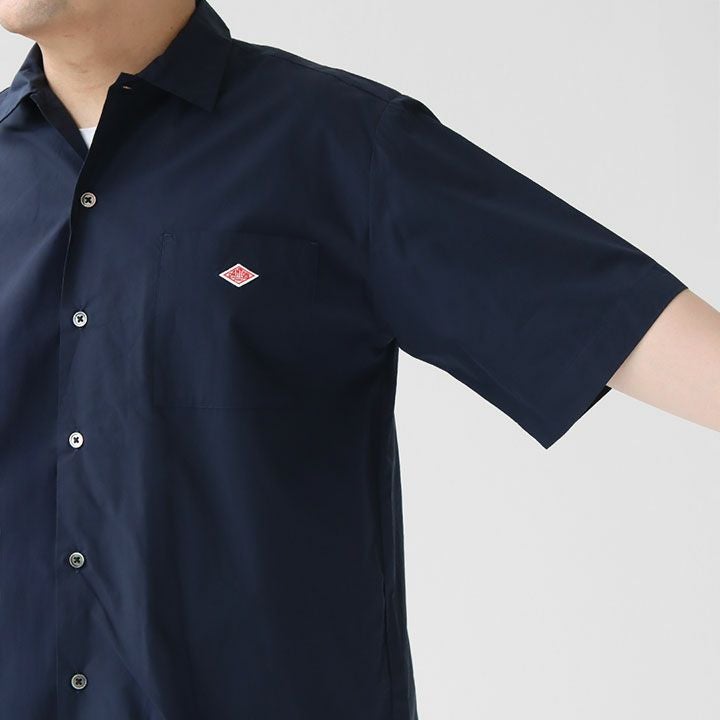 DANTON(ダントン) メンズ コットンポプリン ワークシャツ(DT-B0049CPL