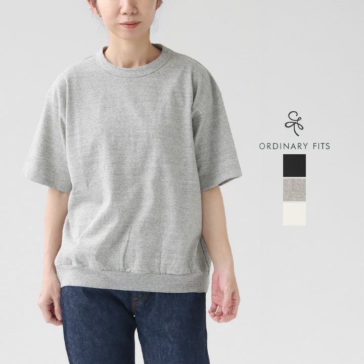 Ordinary fits(オーディナリーフィッツ) プレーティング天竺 ドロップ