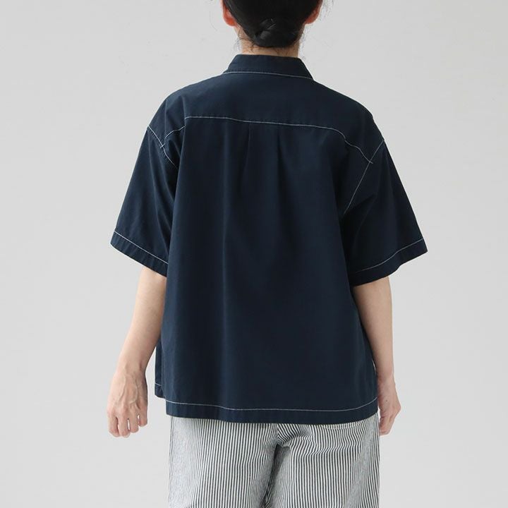 DANTON ネイビー 半袖Tシャツ DANTON］ロゴTシャツ／ダントン ｜オンセブンデイズ【公式通販】