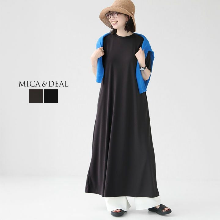 美品　バンデル　ワンピース　1 MICA & DEAL(マイカ＆ディール) フレアカットワンピース(0125204195)の
